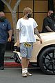 justin bieber new tattoo out for lunch with hailey bieber 37