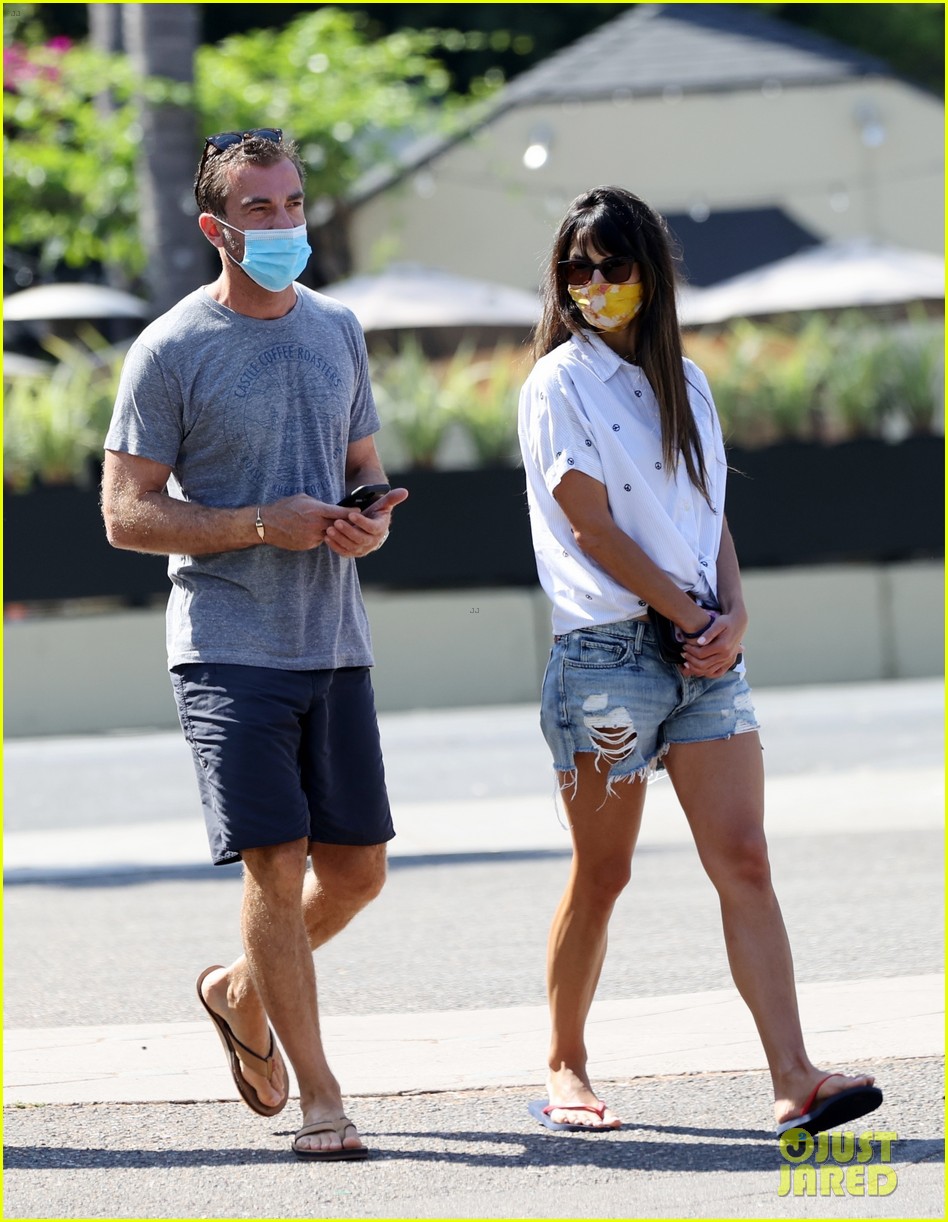 Jordana Brewster Hits the Beach with Boyfriend Mason Morfit See the