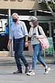 harrison ford calista flockhart mask up while going food shopping 04