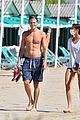 taylor hill walks the beach with shirtless daniel fryer in venice 05