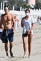 taylor hill walks the beach with shirtless daniel fryer in venice 07
