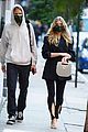 elsa hosk conceals baby bump out with tom daly 03