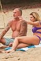 annalynne mccord dominic purcell at the beach 05