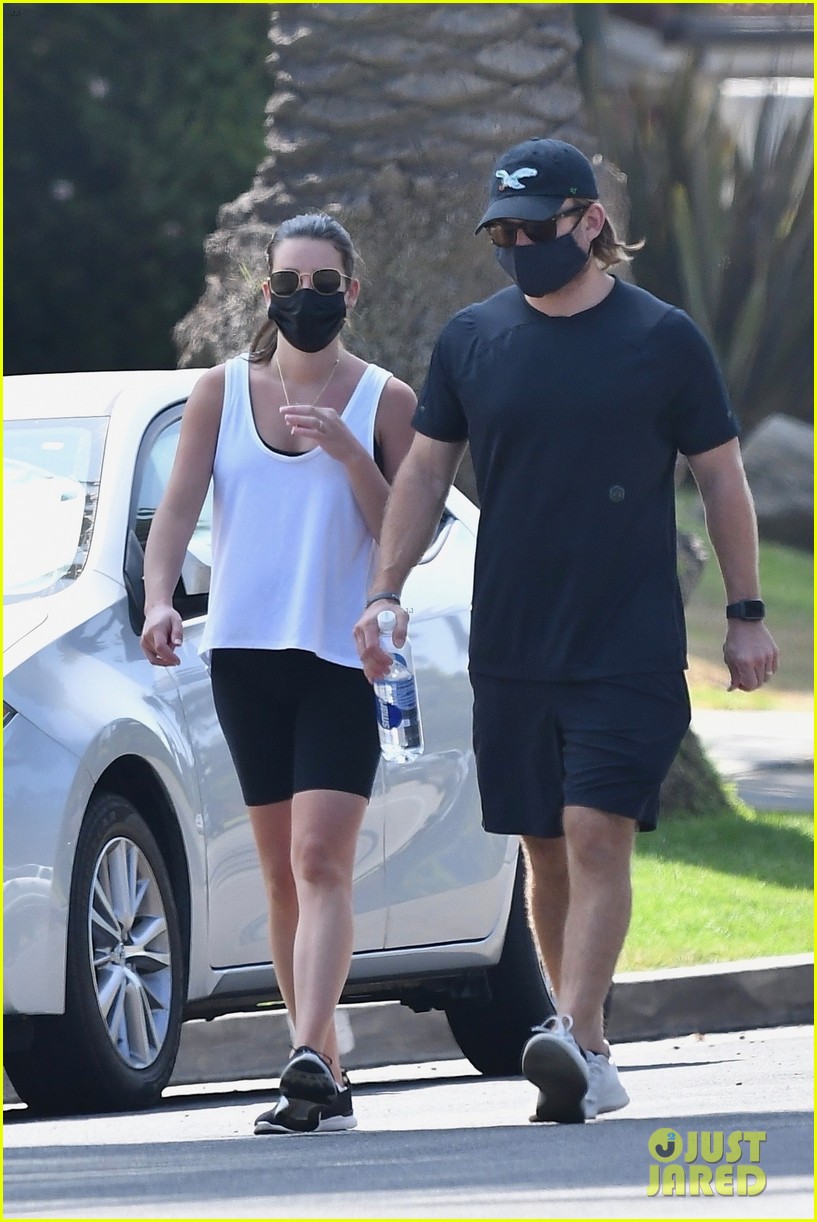 Photo: lea michele zandy reich on a walk 26 | Photo 4485853 | Just