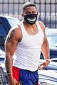 nelly looks buff going shirtless leaving dwts rehearsals 01