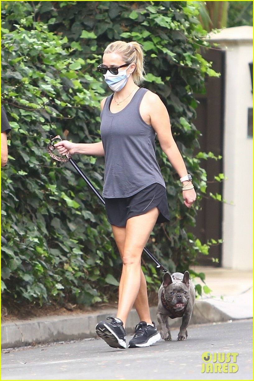 reese witherspoon walk with french bulldog 034481623
