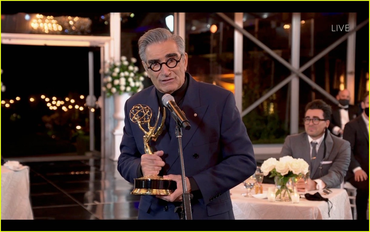 'Schitt's Creek' Wins All 7 Possible Awards at Emmys 2020, First Show