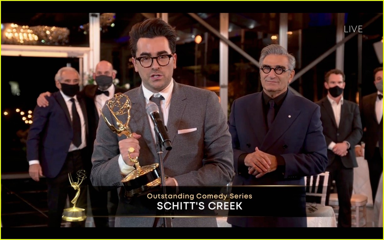'Schitt's Creek' Wins All 7 Possible Awards at Emmys 2020, First Show