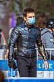 sebastian stan masks up in between takes on falcon winter soldier set 03
