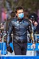 sebastian stan masks up in between takes on falcon winter soldier set 08