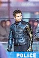 sebastian stan masks up in between takes on falcon winter soldier set 13