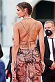 taylor hill matches mask to dress venice film festival 14
