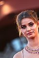 taylor hill matches mask to dress venice film festival 25
