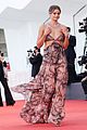taylor hill matches mask to dress venice film festival 35