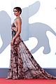 taylor hill matches mask to dress venice film festival 36