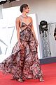 taylor hill matches mask to dress venice film festival 37