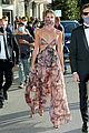 taylor hill matches mask to dress venice film festival 45
