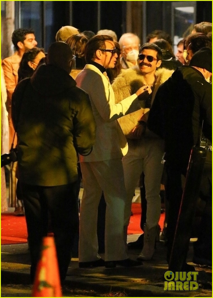 Ewan McGregor Gets Into Character on Set of Netflix's 'Halston' Series