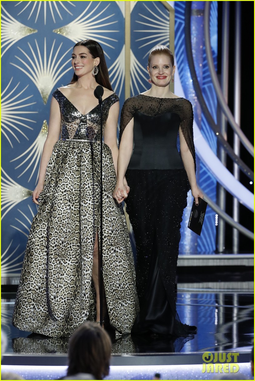 anne hathaway jessica chastain reunite for mothers instinct 10
