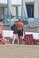 joe montana shirtless at the beach with his kids 32