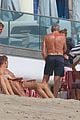 joe montana shirtless at the beach with his kids 35