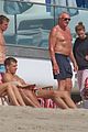 joe montana shirtless at the beach with his kids 36
