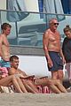joe montana shirtless at the beach with his kids 37
