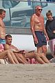 joe montana shirtless at the beach with his kids 40