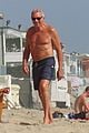 joe montana shirtless at the beach with his kids 47