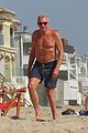joe montana shirtless at the beach with his kids 51