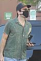 zachary quinto heads out on morning coffee run 02