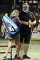 russell crowe britney theriot tennis match 11
