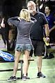 russell crowe britney theriot tennis match 17