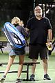 russell crowe britney theriot tennis match 19