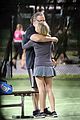 russell crowe britney theriot tennis match 33