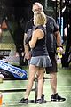 russell crowe britney theriot tennis match 38