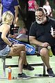 russell crowe britney theriot tennis match 40