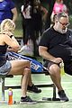 russell crowe britney theriot tennis match 41