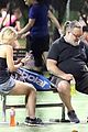 russell crowe britney theriot tennis match 44