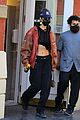 bella hadid shows midriff dinner out nyc  03