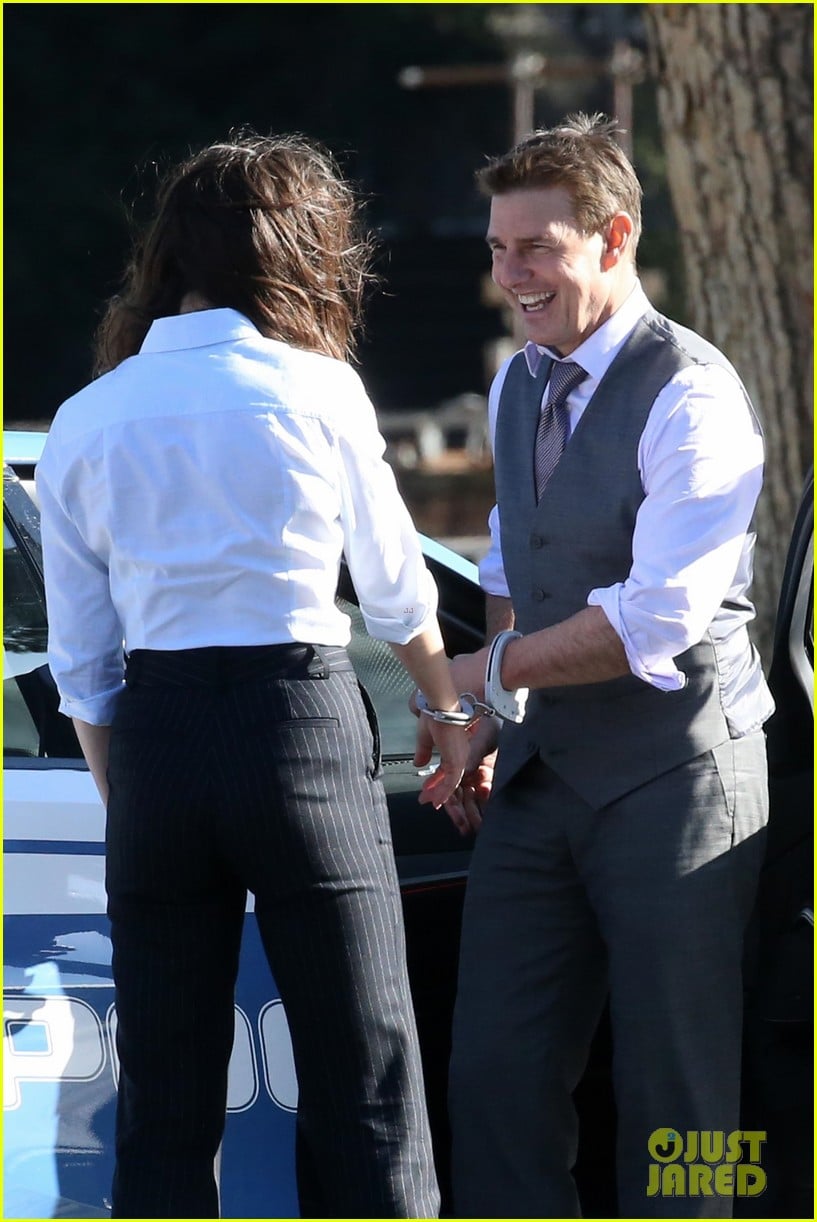 Tom Cruise Gets Handcuffed to Hayley Atwell for 'Mission Impossible 7