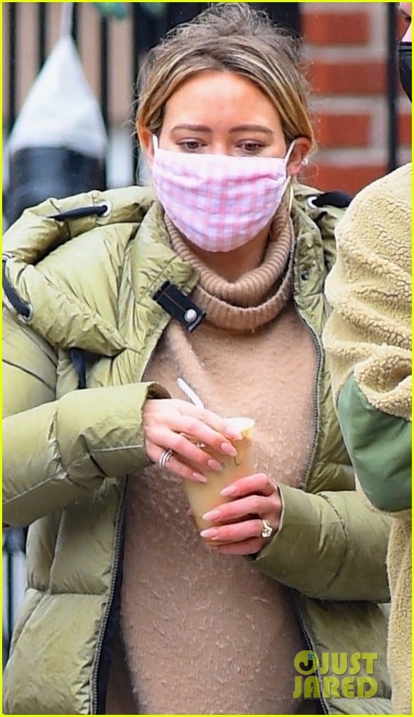 Pregnant Hilary Duff & Husband Matthew Koma Step Out for Breakfast in