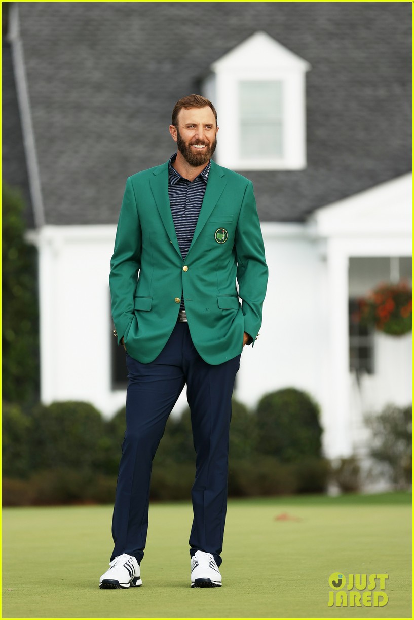 Dustin Johnson Celebrates Masters 2020 Win With Fiancee Paulina Gretzky