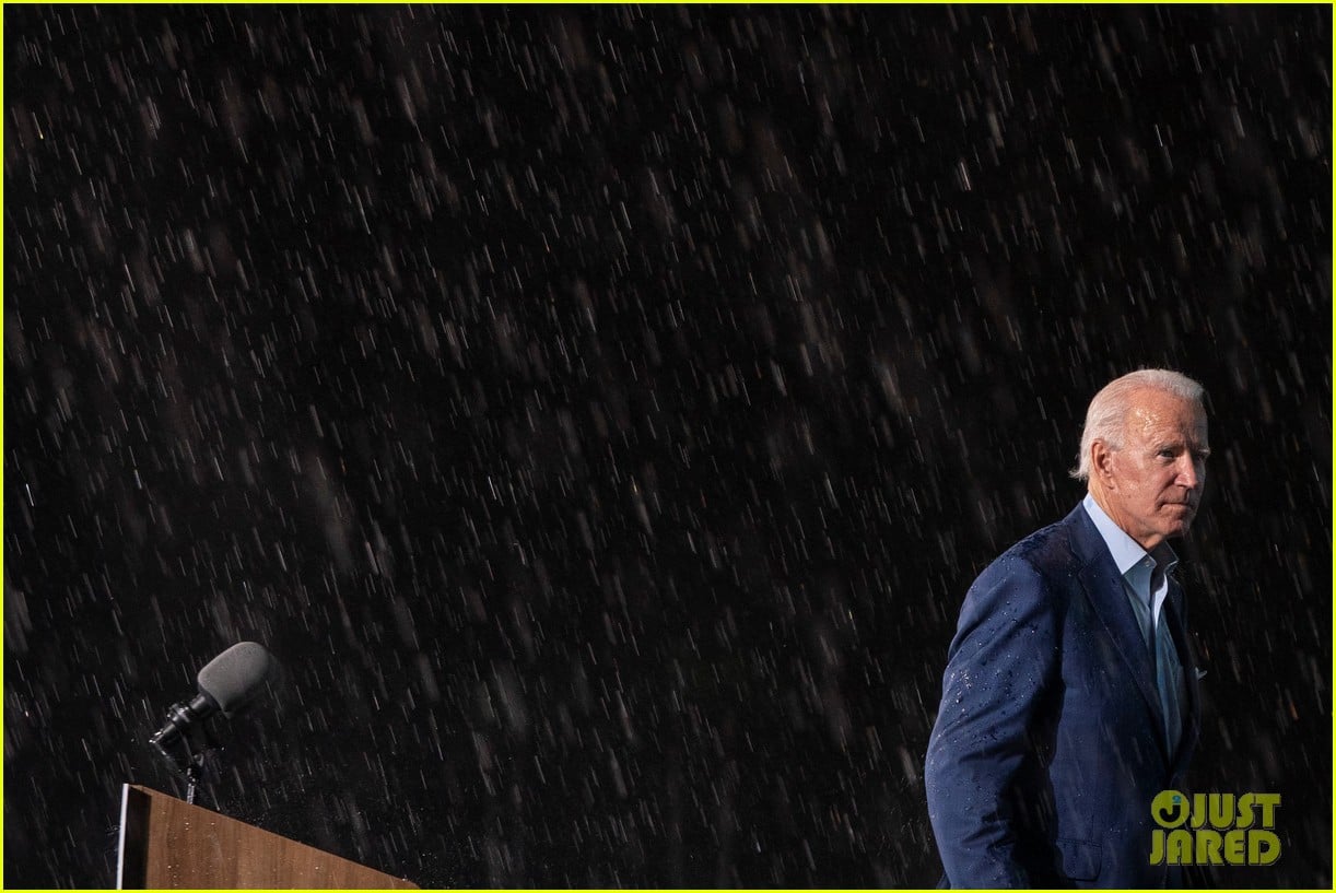 Donald Trump Complains About Cold Weather After Joe Biden Spoke in the