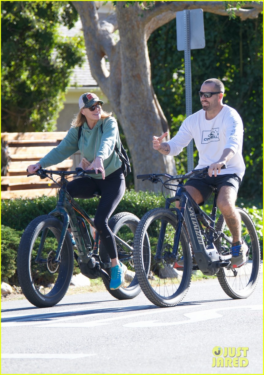 Robin Wright Spotted On a Bike Ride with Hunky Husband Clement Giraudet