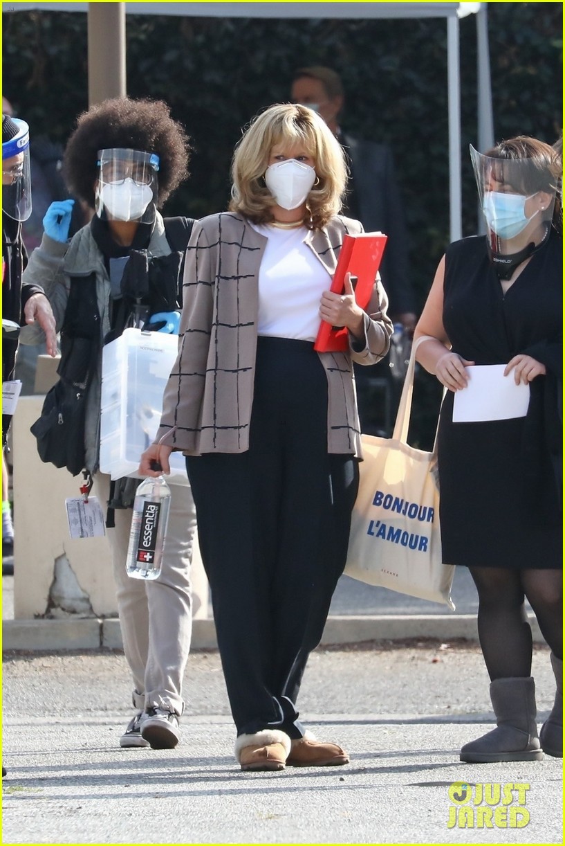 Beanie Feldstein Seen In Costume as Monica Lewinsky on 'Impeachment