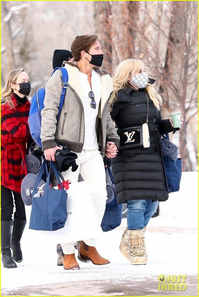 Photo: rebel wilson jacob busch keep cozy vacation in aspen 73 | Photo
