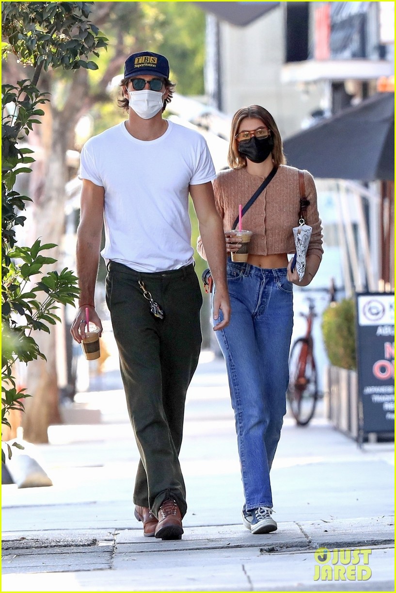 Euphoria's Jacob Elordi Grabs Coffee with Girlfriend Kaia Gerber, Days