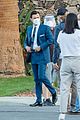 harry styles looks dapper in two suits on dont worry darling set in palm springs 05