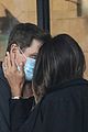 pia miller shows off engagement ring patrick whitesell coffee run 01